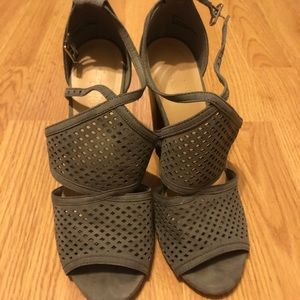 Grey Charlotte Russe heels